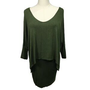 🌿 Nina Kendosa Paris Oversized High-Low Tunic – Made in Italy 🌿